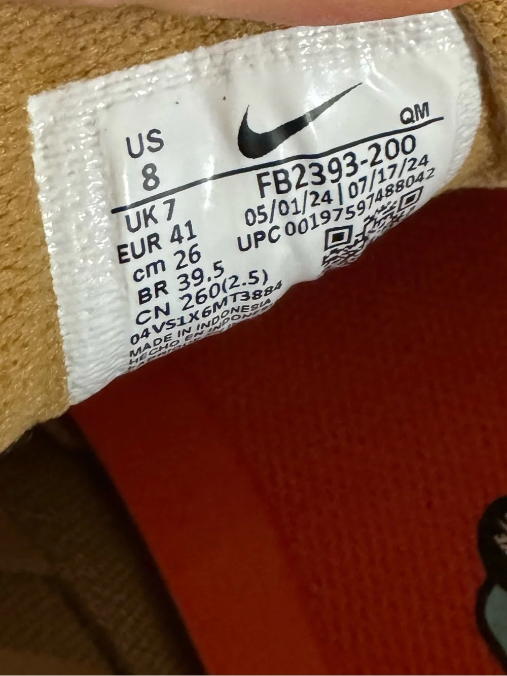 Nike SB Air Max Ishod Wair Flax Skateboard Sneakers Men’s size 8